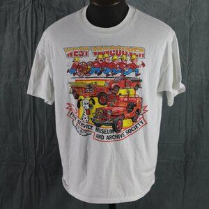 Graphic T-shirt (VTG) - West Vancouver Fire Museum - Men's Extra-Large